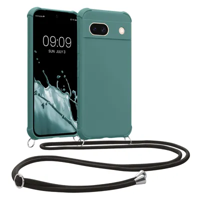 Productafbeelding van kwmobile KWM000020KW004C, hoesje, Google, Pixel 8a, petroleumkleur