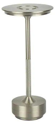Productafbeelding van LED-lijn, LED-tafellamp Camelia, zilver, 2,5W, 250lm, instelbare kleurtemperatuur (3000/4000/5000K), touchdimmer, USB-C
