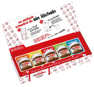 Produktbild von nutella Fan-Post Box 5er