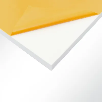 Produktbild von Schallabsorber Basotect® 100x50x5cm weiß selbstklebend 45° Fase Schallschutz Schalldämmung für Wand und Decke
