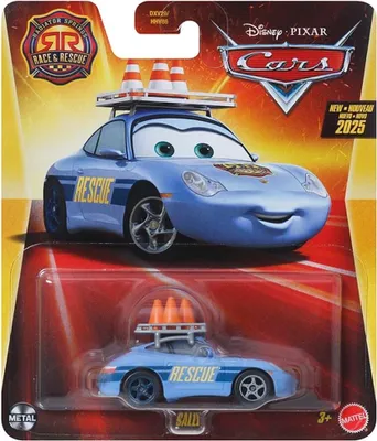 Produktbild von Mattel CARS DIE-CAST SINGLES - RESCUE SALLY (C1), Auto, 3 Jahr(e), Metall, Blau