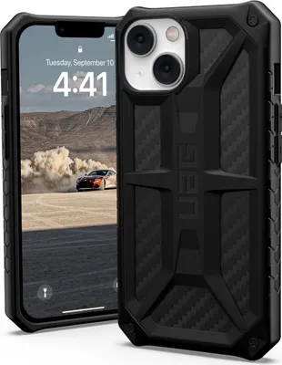 Produktbild von Urban Armor Gear Monarch, Cover, Apple, Iphone 14, 15,5 cm (6.1"), Schwarz
