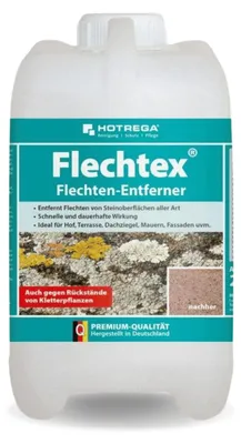 Produktbild von HOTREGA Flechtex Flechten Entferner 2L, Pilz-Entferner, Flechtenentferner, Algenentferner