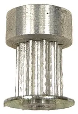 Obrázek produktu pro Zubová řemenice, P: 3 mm, 10 zubů, řemen 9 mm, hliník, 3M, Ozdowski