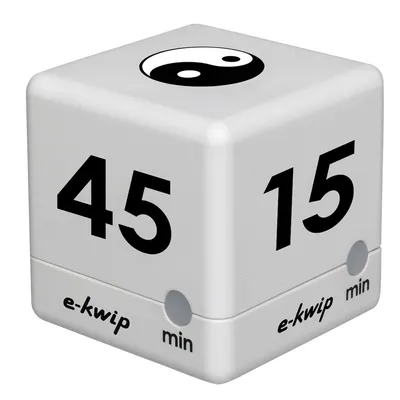 Produktbild von Sonderangebot Yoga-Timer Würfel-Timer Cube TFA 38.2032.WS digitaler Timerwürfel