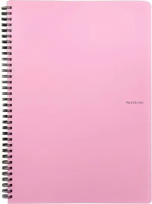 Produktbild von Poznámkový blok A4 Karton PP Pastelini ružový