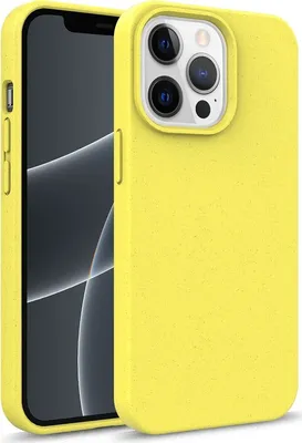 Produktbild von Mobigear  iPhone 14 Plus Hülle Umweltfreundliches Backcover - Gelb