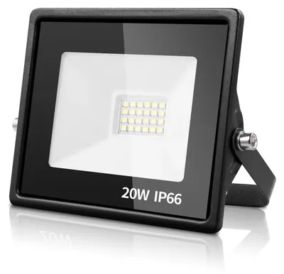 Produktbild von LED-Flutlicht - Außenstrahler - 20 W - 6500 K - IP66 - 220–240 V - 1 Stück