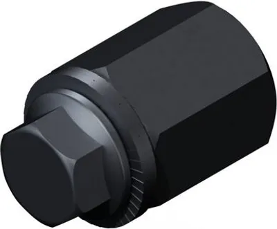 Qeridoo Polygonadapter, 3/8x26 + M12x1,25