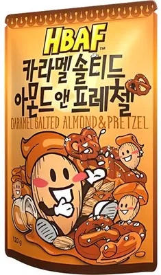 Produktbild von HBAF Caramel Salted Almond & Pretzel 120g