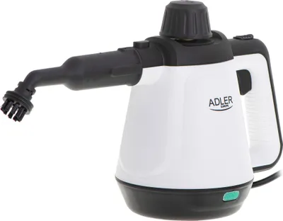 Zdjęcie produktu dla Adler | Ad 7038 | Odkurzacz Parowy | Moc 1200 W | Ciśnienie Pary 3,5 Bar | Pojemność Zbiornika Na Wodę 0,45 L | Biały/Czarny