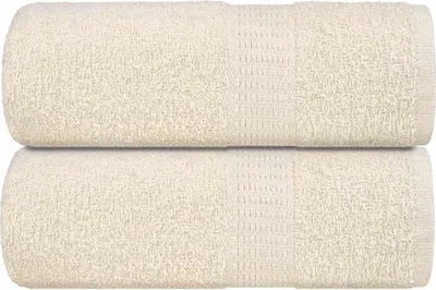 Produktbild von Waschtücher FROGN 2 Stk. Creme 30x30 cm 360 g/m²