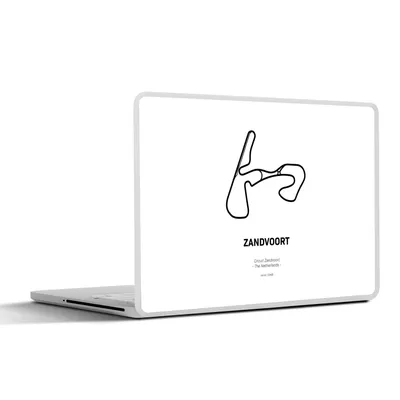 Produktbild von MuchoWow® Laptop Aufkleber Sticker Cover Formel 1 - Rundkurs - Zandvoort 32.5x23.5 cm - Sticker für Laptop - Selbstklebend - F1 2023