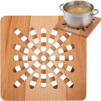 Obrázok produktu pre Drevená podložka 19,5 cm, tepelne odolná, do kuchyne