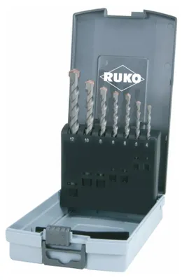 Produktbild von RUKO Schlagbohrer Satz in Kunststoffkassette (ABS)