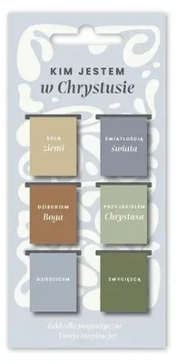 Obrázok produktu pre Magnetické záložky – Kto som – Szaron
