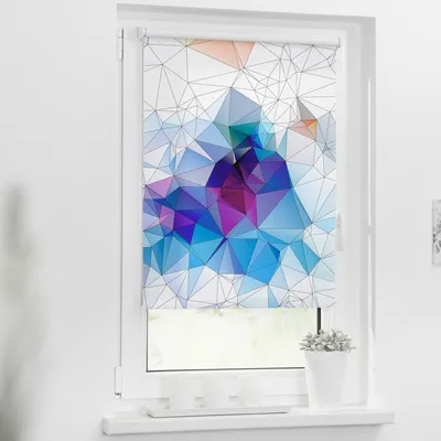 Obrázek produktu pro Roleta na okno Lichtblick bez vrtání Grafika 90x150 cm včetně upínacích držáků