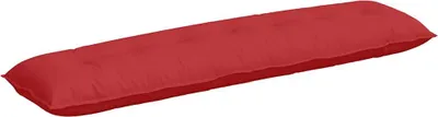 Produktbild von vidaXL Rückenkissen Rot 200 x 19 x 50 cm Stoff