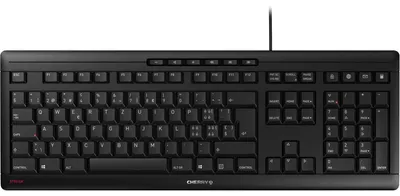 Produktbild von STREAM KEYBOARD (schwarz, CH-Layout, Cherry SX-Scherentechnologie)