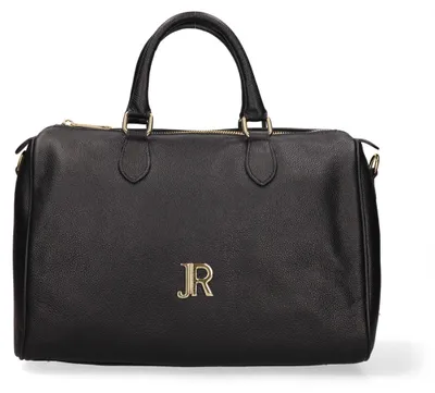 Imagen del producto de Bolso tipo "bauletto" de piel sintética "Dollarleather" con correa de hombro desmontable, marca John Richmond