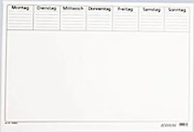 Produktbild von Büroring Papierschreibunterlage, 600x420mm, bedruckt, 80g, 20 Blatt
