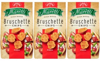 Produktbild von Maretti Gebackene Brotringe mit Pizzageschmack, 3 x 70 g