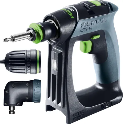 Image de Festool Perceuse-visseuse sans fil CXS 18-Basic-Set