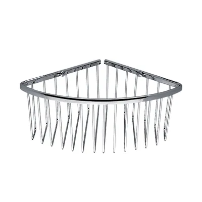 Image de Nimco Axis - Tablette d'angle en fil métallique, chromée AX 507-26