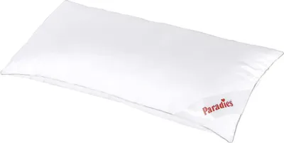 A white pillow on a white background.