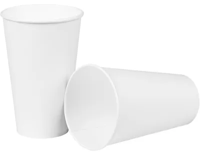 Produktbild von Pappbecher 0,3l weiß 50er - erhitzbar bis maximal 90°C, recyclingfähig, Heku
