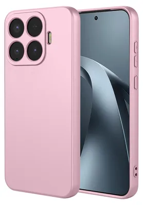 Produktbild von MobyDefend Hülle für Xiaomi 17T Pro - Matte Silikon Schutzhülle - Rosa