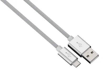 Immagine prodotto di Cavo di ricarica/dati Color Line Micro-USB Alluminio 0,5 m Argento