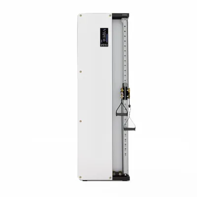 Produktbild von HMS BS302 Doppelkabelzug Kraftstation | Commercial Wandmontierte Kabelzugstation mit 2×50 kg Gewichten