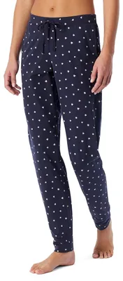 Productafbeelding van Schiesser dameslange pyjamabroek met boord, katoen - Mix & Relax