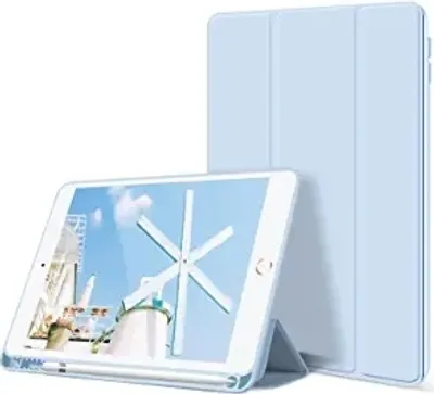 Produktbild von Hülle für iPad Air (3. Generation) 10,5 "2019 - [Eckenschutz] Standabdeckung mit Stifthalter, Auto Sleep / Wake für iPad Air (3. Generation) 10,5" 2019,Hellblau