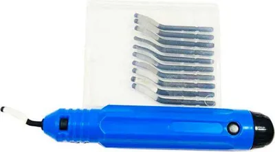 Obrázek produktu pro KRAFT&DELE Odhrotovač univerzální + 10 ks náhradních čepelí KD10043