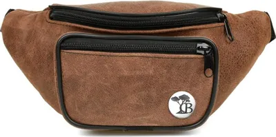 Produktbild von Solide Gürteltasche aus Leder mit BELTIMORE-Logo