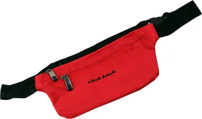 Produktbild von Hüfttasche Bauchtasche Körpertasche Reißverschlussfächer Damen Herren Rot