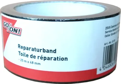 Produktbild von 25m GO/ON Reparaturband, 48mm schwarz Panzertape