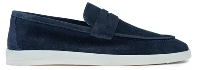 Produktbild von Omnio Mailand Slipper für Herren, marineblau, Wildleder