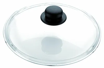 Gläserner Deckel 26 cm, transparent, rund, spülmaschinengeeignet