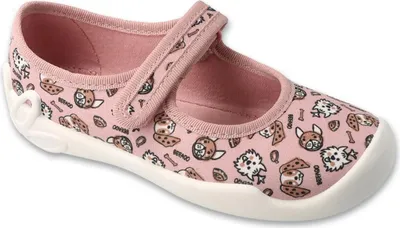 Produktbild von Ballerinaschuhe Befado 114X564 114Y564 rosa mit Hunden