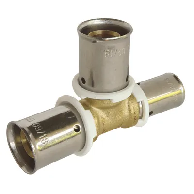 Produktbild von SOMATHERM FOR YOU – Reduzier-Pressfitting – Zuverlässig, einfach und schnell zu montieren – PER Ø16-Ø16-Ø12