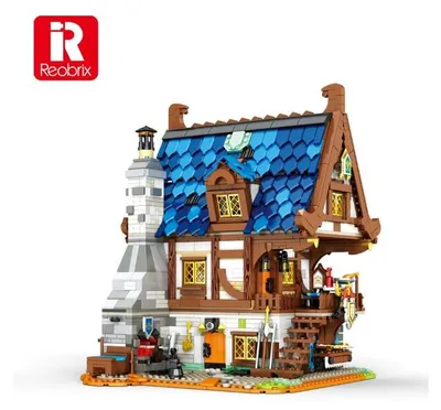Immagine prodotto di 66005 Set di mattoncini da costruzione Schmiede, 2366 pezzi, nero