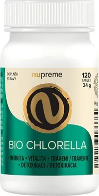 Obrázok produktu pre Chlorella 120 tabliet ORGANIC