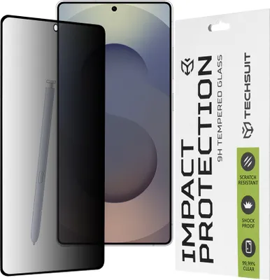 Obrázek produktu pro Techsuit ochranné Anti-Spy sklo pro Samsung Galaxy S25 Ultra - Černá KP36985