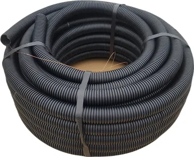 Produktbild von 25mm 25m Wellrohr UV-beständig Leerrohr Elektrorohr Einzugshilfe Erde
