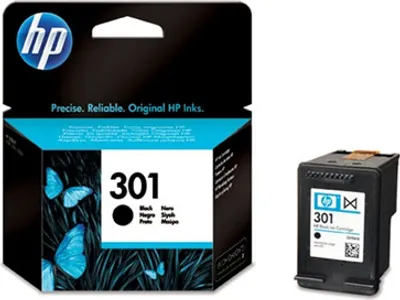 Produktbild von HP 301, Schwarz, 190 Seiten, Schwarz, 20 - 80, -40 - 60 °C, 15 - 32 °C