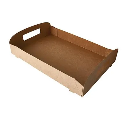 Produktbild von Papstar Tragetabletts aus Pappe "pure" 54,4 x 36,6 cm "100% Fair" 6 x 10 Stück