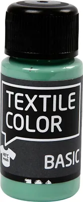 Obrázok produktu pre Creativ Company Textile Color, 50 ml, Zelená, Umývateľný, 1 kusov
